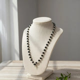 Silver Capped Karungali Malai (Black Ebony) – Aura Protection • Strength • Divine Clarity