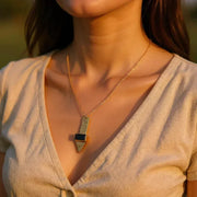 Smoky Quartz Silver Pendant - November Birthstone