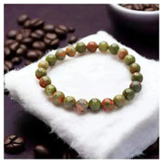 Stone of Balance and Healing - Unakite Bracelet