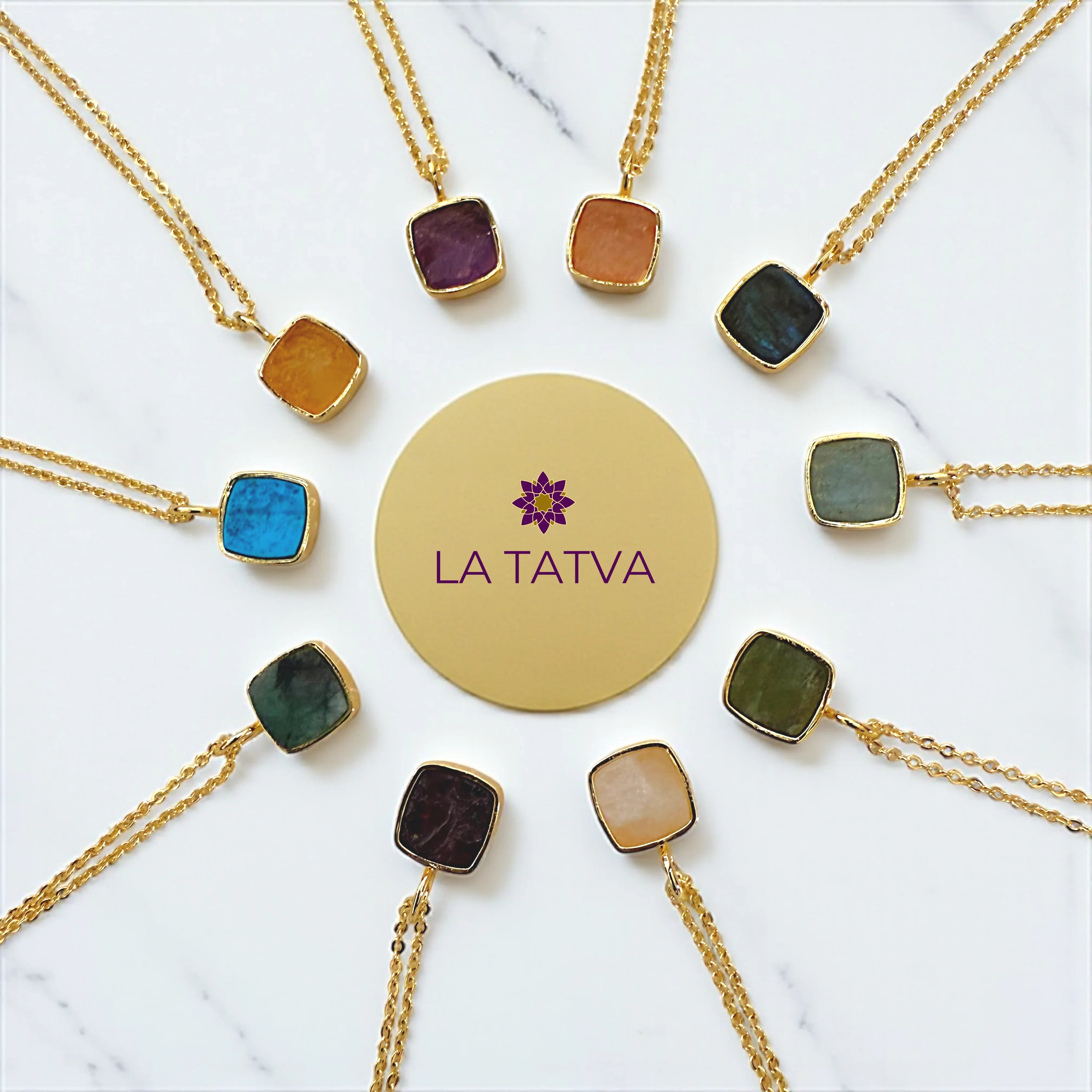 Turquoise Pendant – December Birthstone - LA TATVA