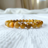 Yellow Cats Eye Bracelet
