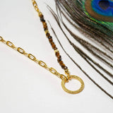 Mystical Tiger Eye Necklace - Stone of Courage - LA TATVA